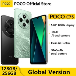 POCO C75 Smartphone Global Version  6.88