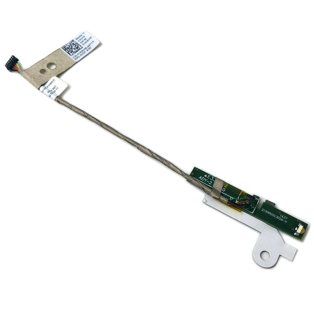 Novo para dell inspiron 13 7348 7347 15 7548 7558 7568 11 3158 3153 3147 3148 laptop redwood cabo de placa de botão de alimentação 01k9vm