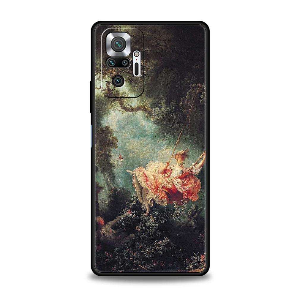 Klassische ästhetische Kunst Handy hülle Abdeckung für Redmi 13c 10c Note 13 12 10 11 Pro plus 7 8t k40 k50 Gaming Pro plus 5g Soft shell