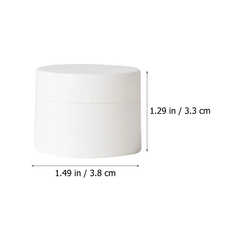 

8 Pcs Packaging Box Small Jar Bottle Travel Plastic Cream Container