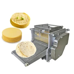 Household Electric 7-15cm Taco Enchilada Tortilla Dough Press Machine Tabletop Dough Press Tortilla Roti Making Machine