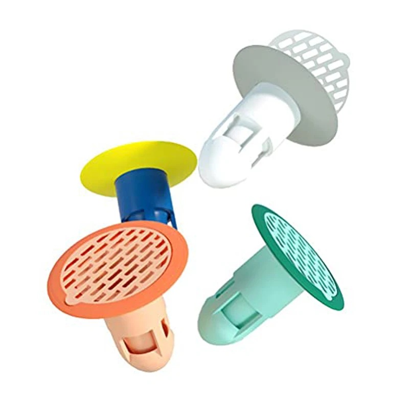 Shower Drain Backflow Preventer, Sewer Core Drain Insert, Drain Plug, Hair Collector, Gas Seal, Floor Filter, Trap Seal