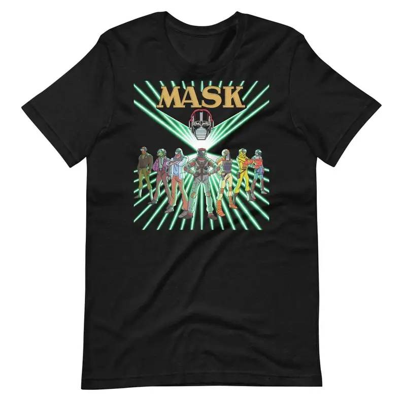 80s retro vintage tv show cartoon M. A. S. K. Unisex t-shirt