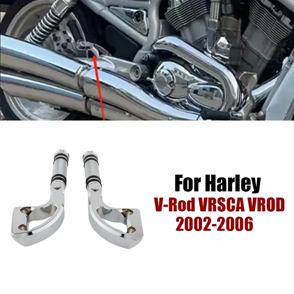 

Motorcycle Rear Foot peg Footrests Mount Bracket For Harley V-Rod V Rod VRSCA VROD 2002 2003 2004 2005 2006