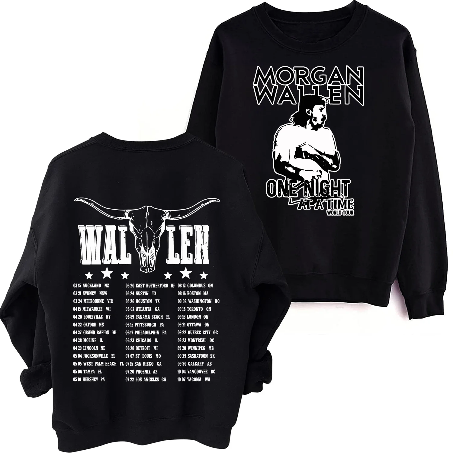 Morgan Wallen One Thing At A Time Sweatshirt Harajuku Long Sleeve Oversized Hoodie Fans Gift