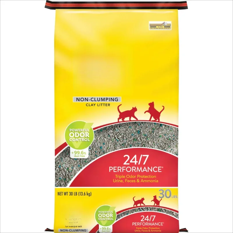

Best.30 lb Box Non-Clumping Litter, 24/7 Performance Odor Control Formula,Innovative design.Fast delivery.Innovative