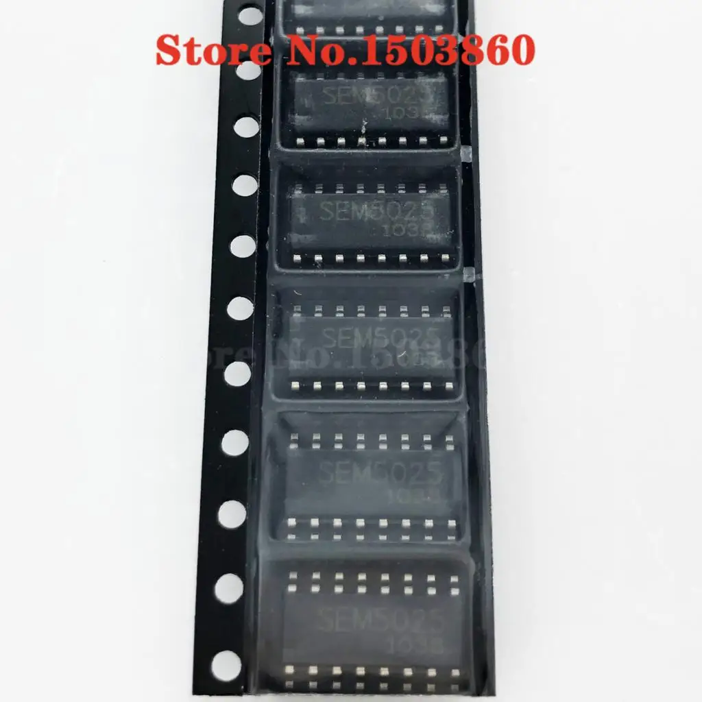 5pcs/lot  SEM5025 5025 SOP16 New original LCD common power chip sop16 In Stock