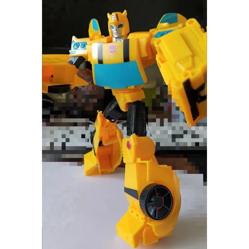 Hasbro 트랜스포머 장난감 네자 리더 시리즈 E4322 옐로우 BEE 스팅 어택 모드 액션 피규어 25cm 대형 모델 로봇 오토봇