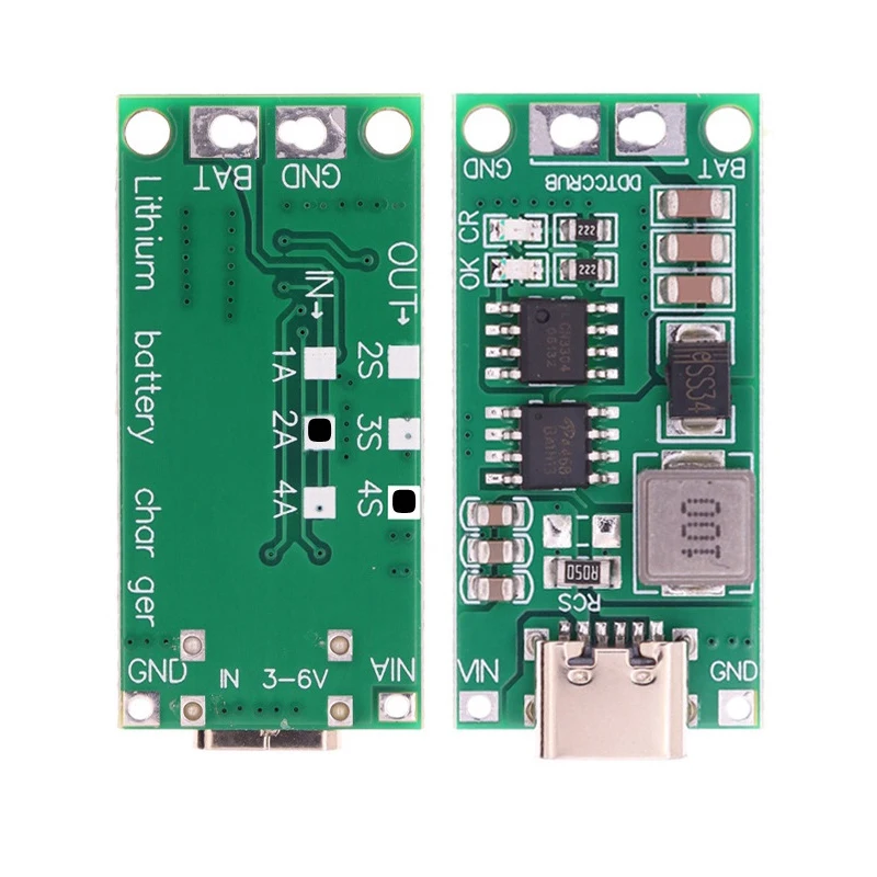 

Multi-Cell Lithium Battery Step-Up Boost Polymer Li-Ion Charger Lithium Battery Charging Board Battery Circuit Protection Board