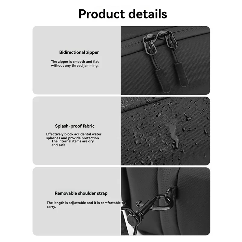 JABS-Bolsa de transporte para DJI Osmo Pocket 3, bolsa de almacenamiento portátil, bolso corporal de almacenamiento para cámara, bolsa protectora portátil, accesorios