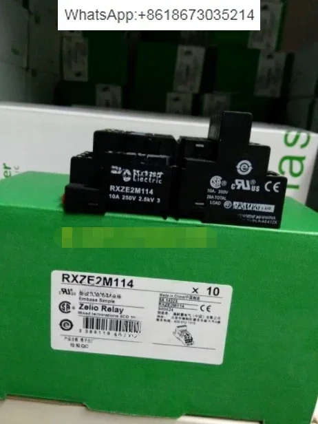 

10PCS/1BOX NEW ORIGINAL RXZE2M114 MINIATURE RELAY SOCKETS IN BOX BRAND