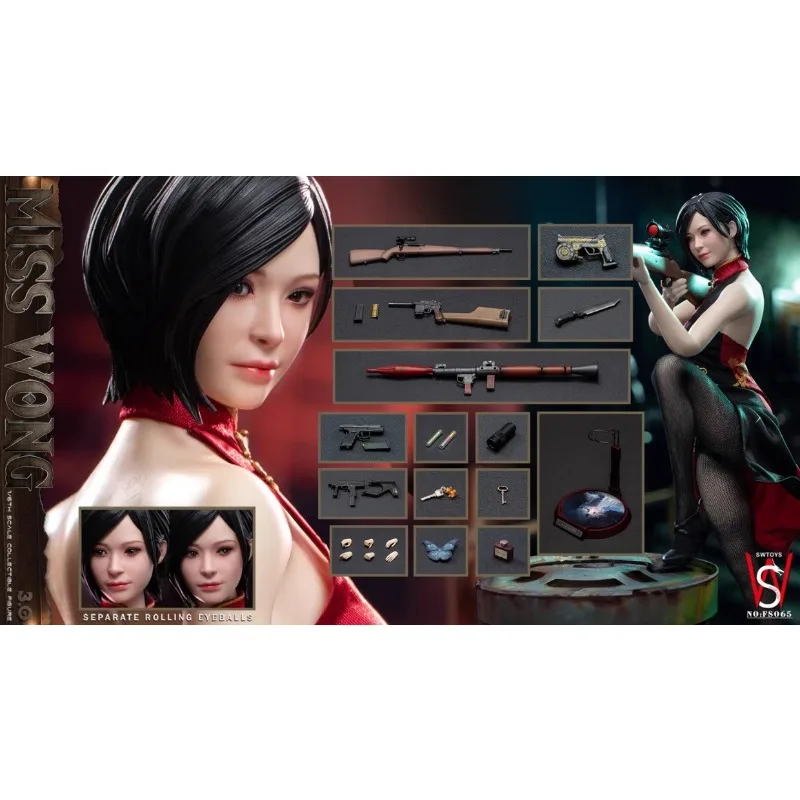SWTOYS oryginalna figurka żeńska z klasycznej gry w skali 1/6, gotowy produkt, ruchoma lalka żołnierza, model zabawki, prezent, dostępna od ręki.