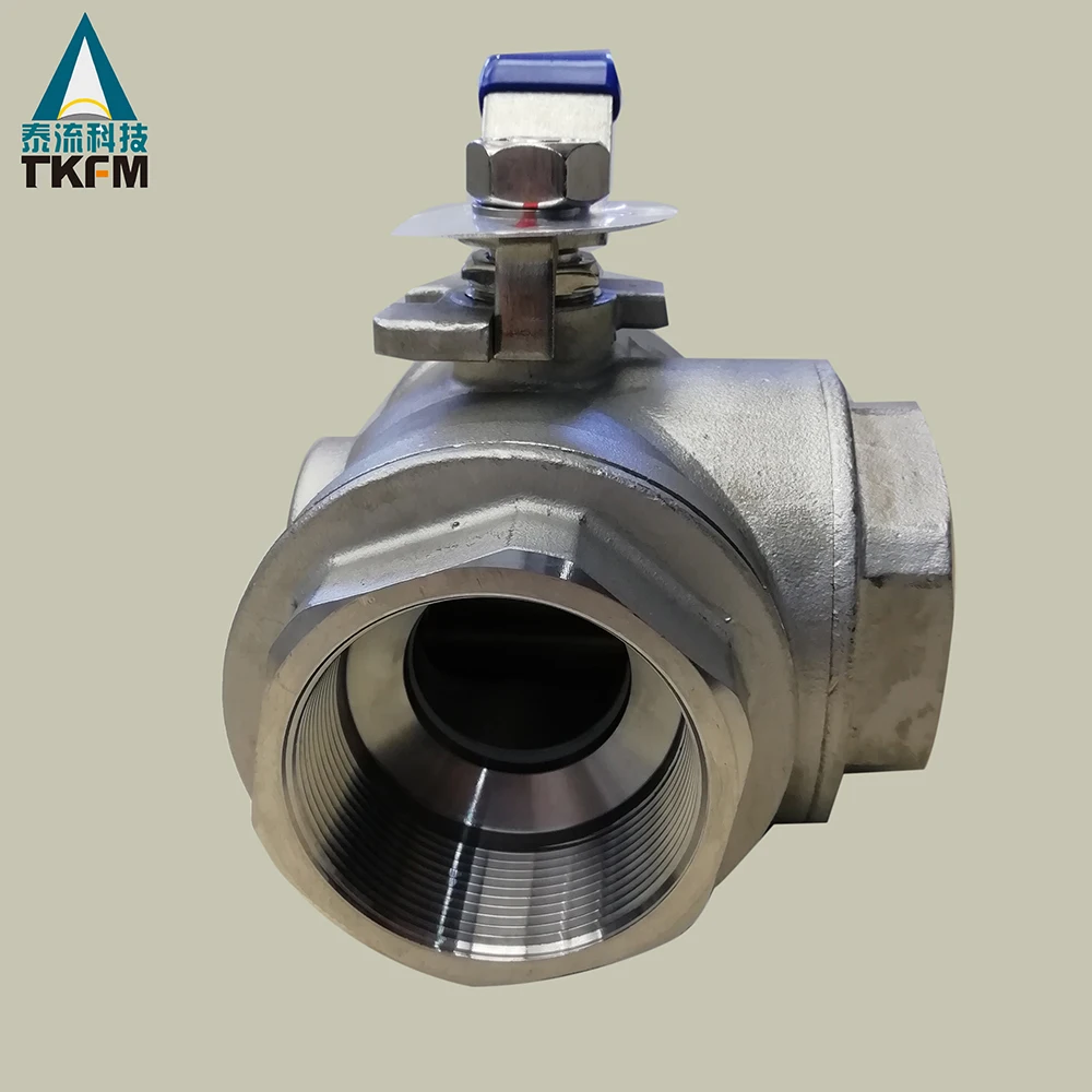 suppliers manual ss316 material 2 inch dn 50 pn16 stainless steel 3 way ball valve