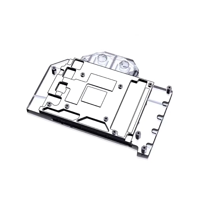 Bykski Water Block Serve For GIGABYTE Geforce RTX 4060Ti GAMING OC 16G/8G Graphics Card Cooler,With Backplate,N-GV4060TIGMOC-X