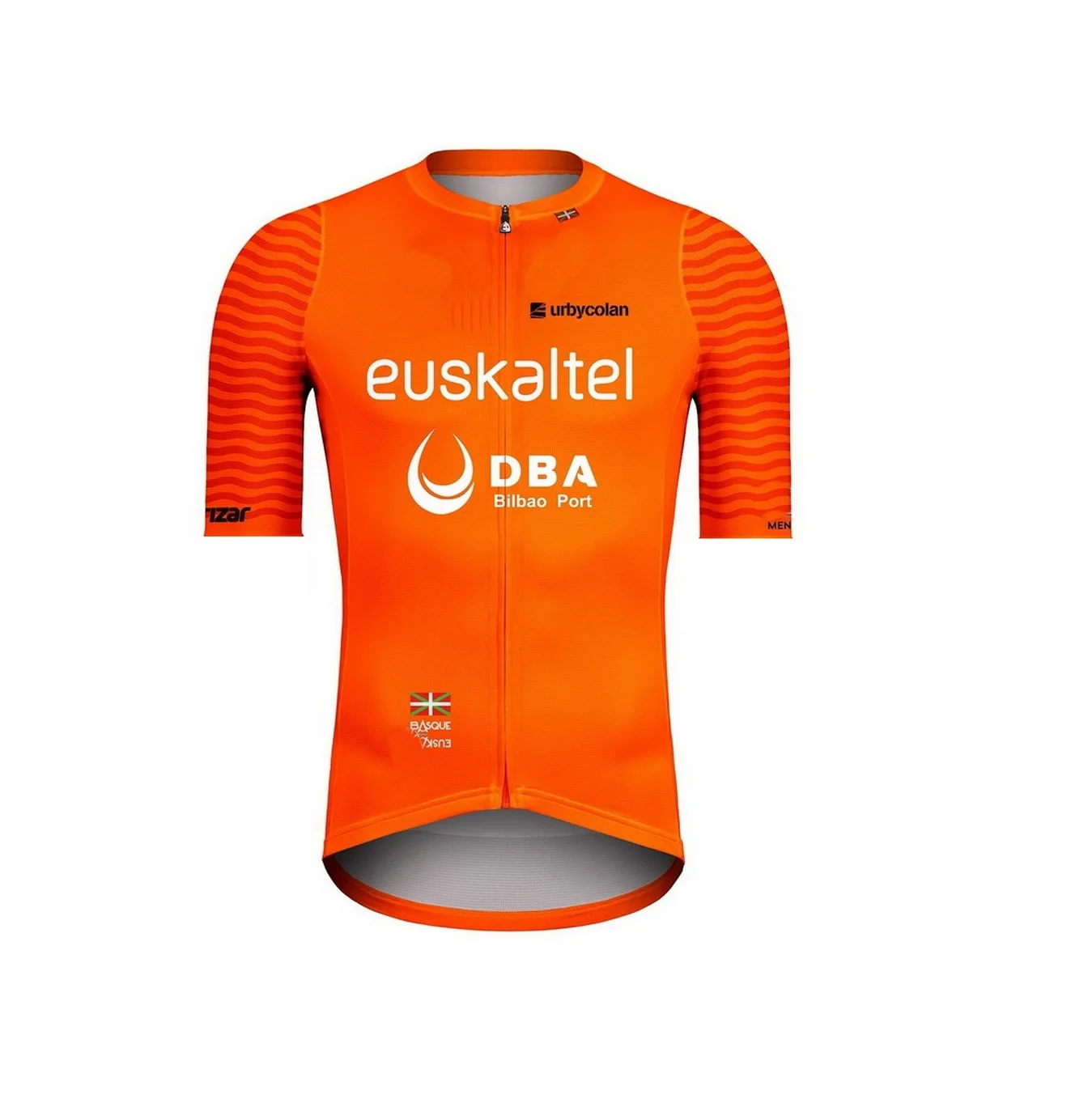 2021 EUSKALTEL DBA TEAM ORANGE Men's Cycling Jersey Short Sleeve Bicycle Clothing With Bib Shorts Ropa Ciclismo