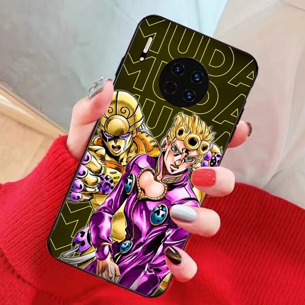 Casing ponsel Anime Petualangan Aneh JoJo untuk Huawei Mate 10 20 30 40 50 Lite Pro Nova 3 3i 5 6 SE 7 Pro 7SE