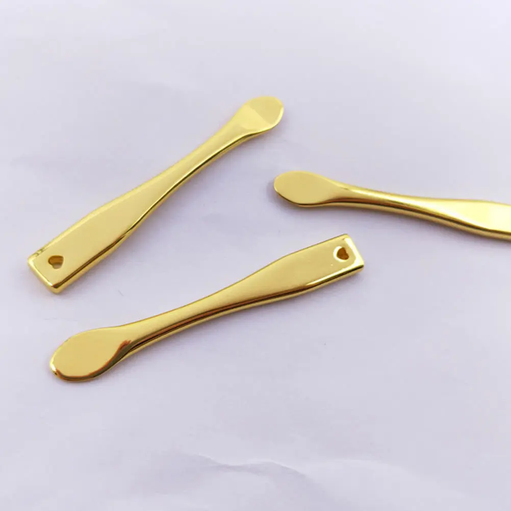 3 stücke Auge Applikator Goldene Gesichts Massage Werkzeug Für Hautpflege Routine Gesicht Creme Spatel Schaben Bord Schönheit Versorgung Creme
