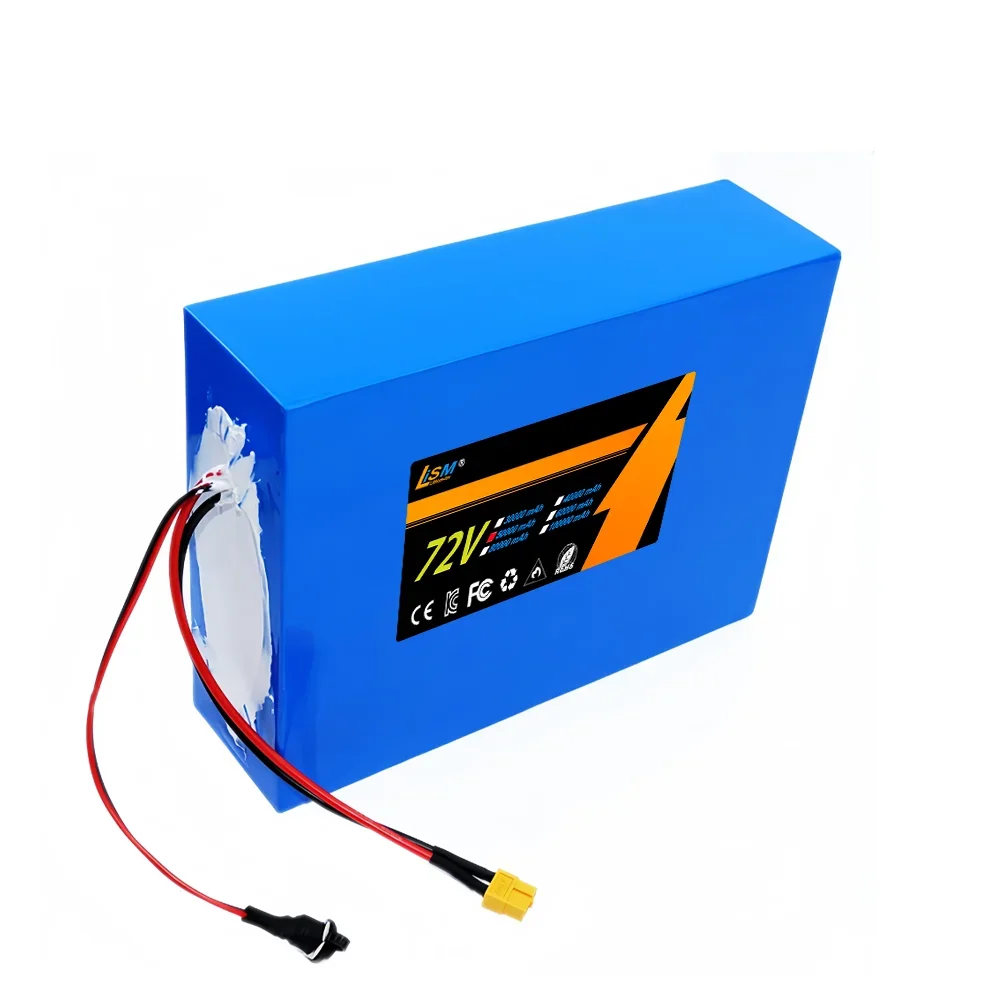 21700 20S6P 72V 50AH lithium-ion polymer battery pack suitable for motorcycle and automotive motor batteries+84Vcharger