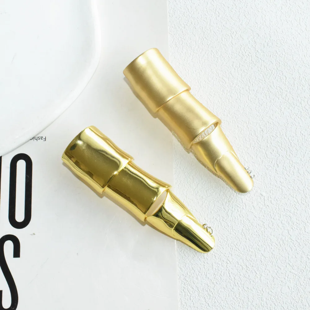 1 Stück Übertriebener Metall-Legierungs-Ring mit Beweglichen Gelenken für Damen Mode-Schmuck Boutique Punk-Ring Accessoires – Detail 12
