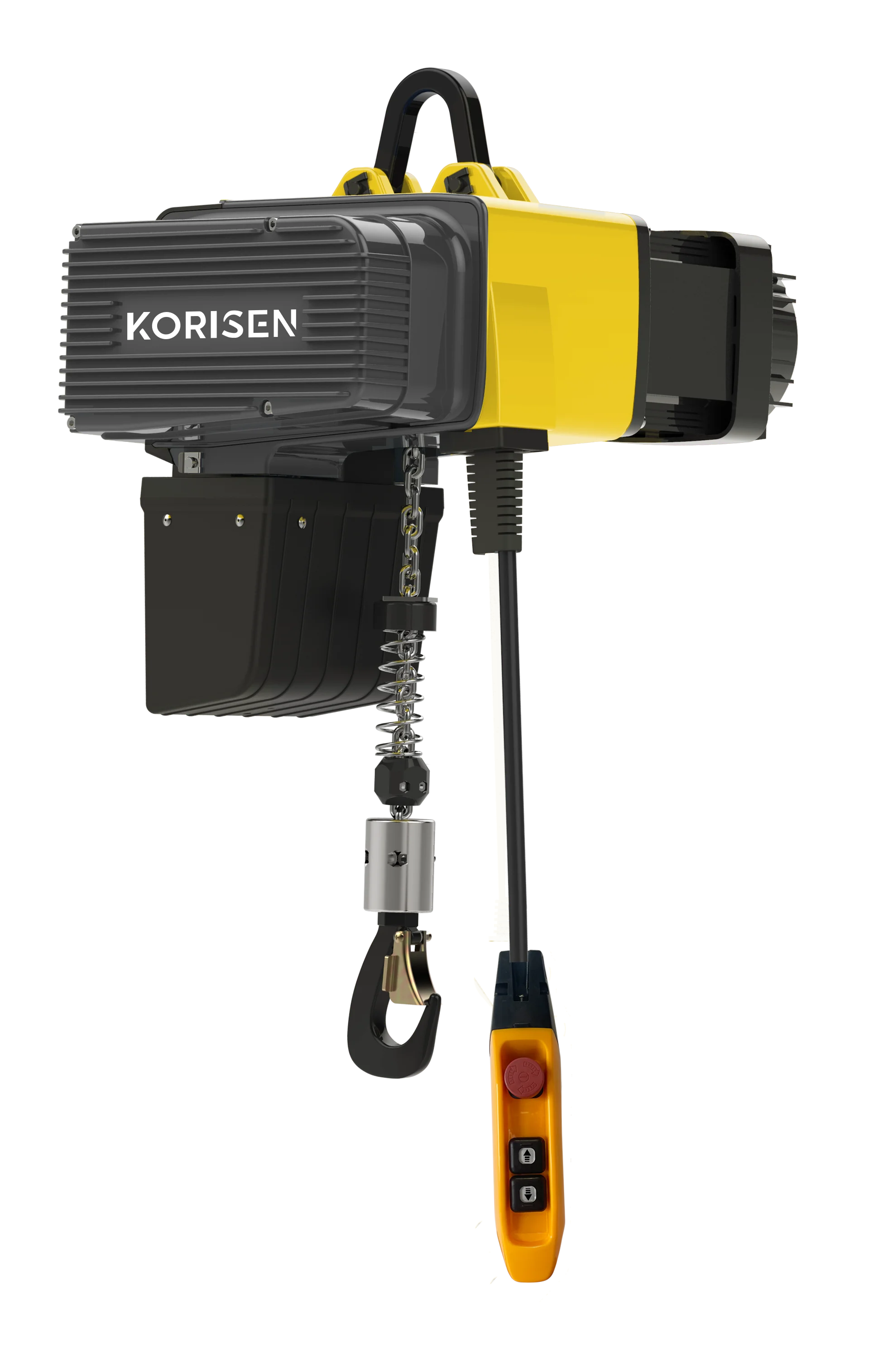 KORISEN 500kg Electric Chain Hoist Variable Frequency Lift Equipments Steel JIB Crane Manufactured By Chain Hoists Experts