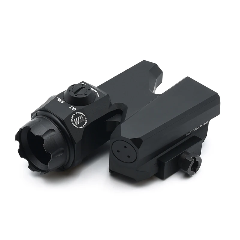 Imagem -03 - Devo-tactical Dual-enhanced Vista Óptica Riflescope 6x Magnifier Retículo L-c-o Ponto Vermelho Visão Holográfica com Marcas Completas