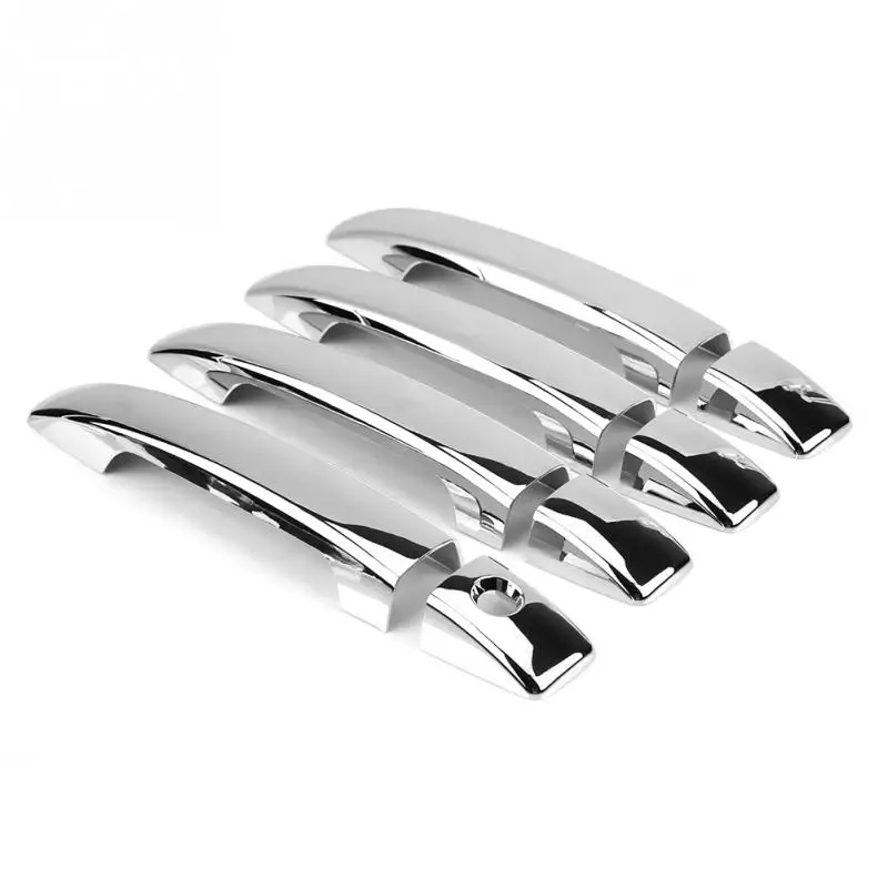 8 pcs Car Chromium Electroplating Door Handle Cover Trim for Subaru Forester 2009 2010 2011 2012 2013 Car Styling