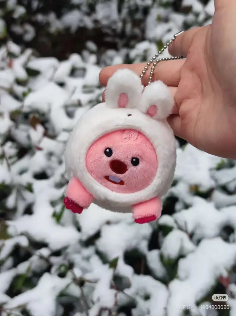 Nuevos productos populares Youyou genuino Loopy Lubi pino pequeño Animal colgante de felpa muñeca colgante regalos del Festival de cumpleaños para una persona encantadora