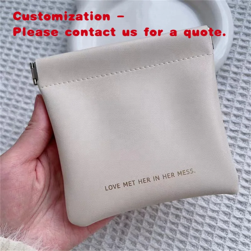 custom.Chuanghua Fashion Waterproof Ladies PU Leather Shrapnel Pouch Purse Custom