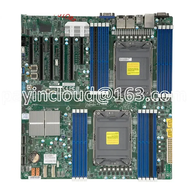 

Motherboard X12DPi-NT6 for Supermicro Motorcycle Dual LGA-4189 3rd Gen. Xeon Scalable Processors Dual Lan with 10GBASE-T