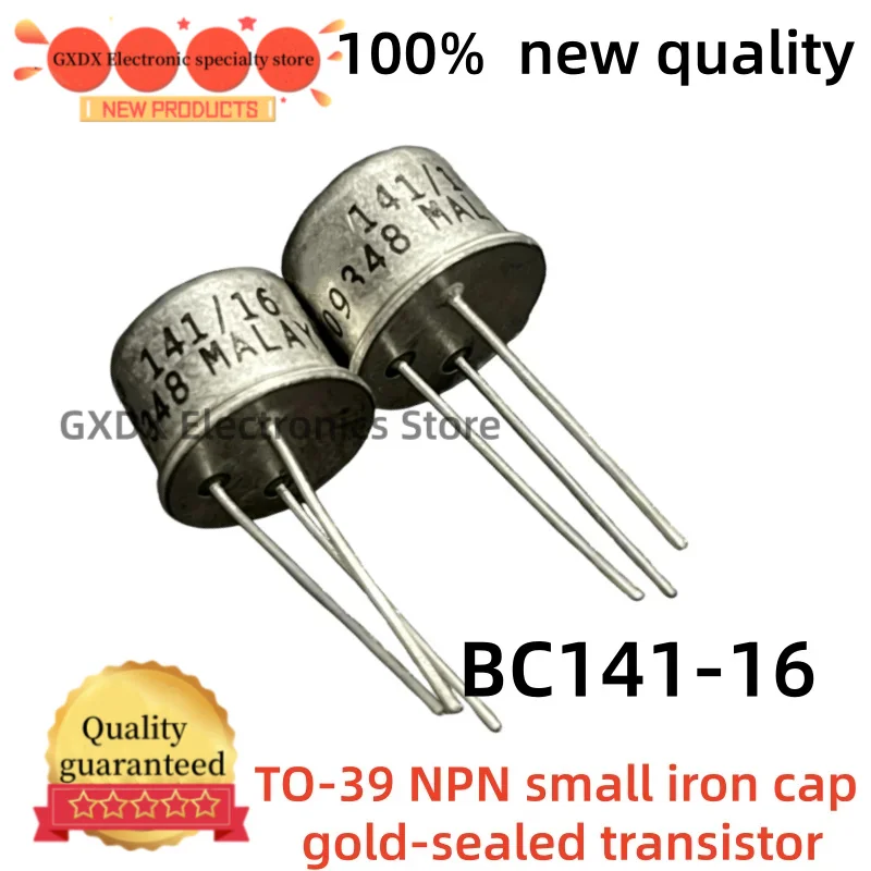 5-10-30piezas/lot 100% nuevo quality TO39 BC141-16 BC141 TO-39 NPN small iron cap gold-sealed transistor In Stock