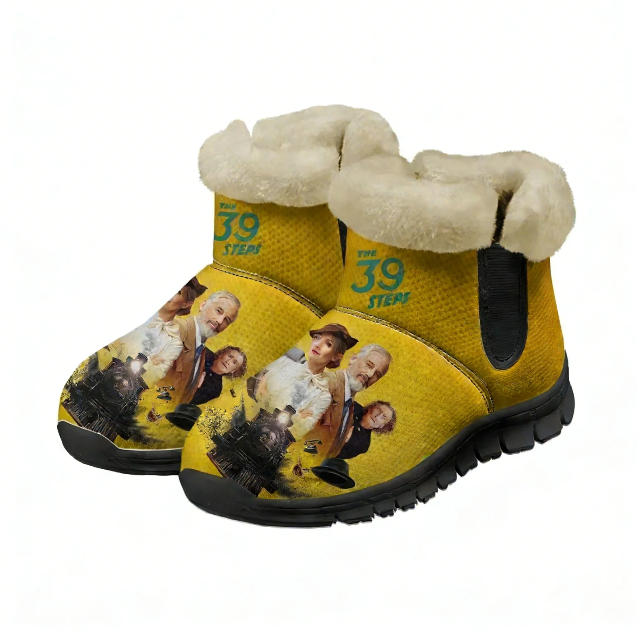 

Зимние ботинки The 39 Steps для мужчин, женщин и подростков, теплые, высококачественные, персонализированные, повседневные, легкие кроссовки, обувь на заказ