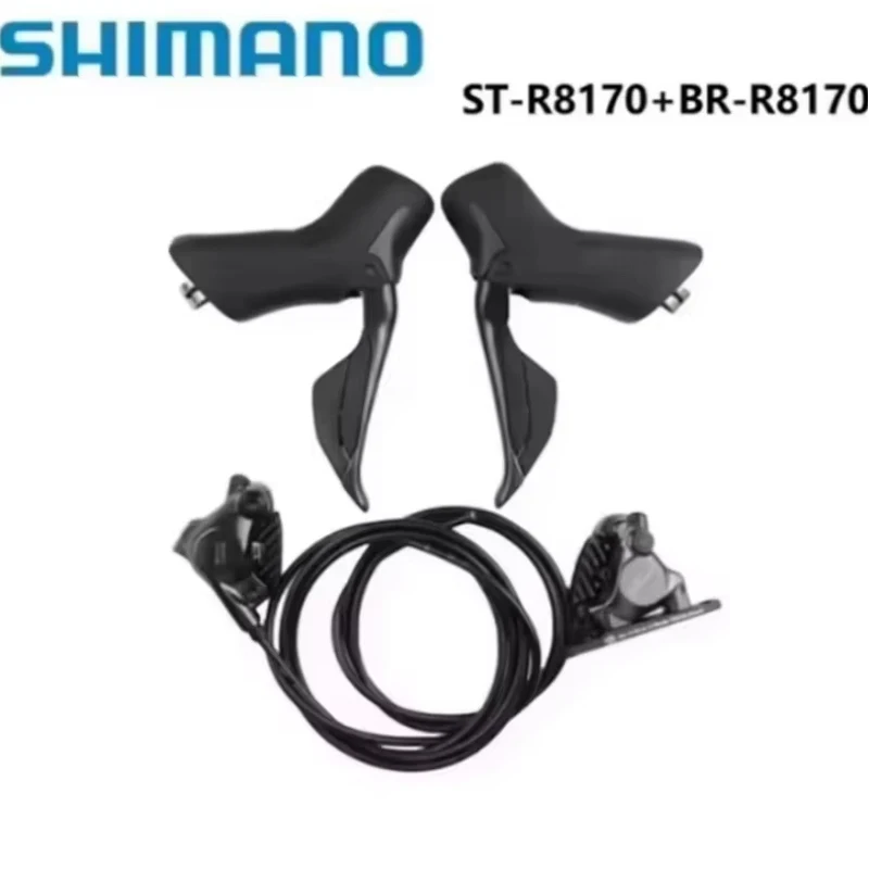 Shimano-油圧ディスクブレーキR8170,2x 12スピード,シフトレバー