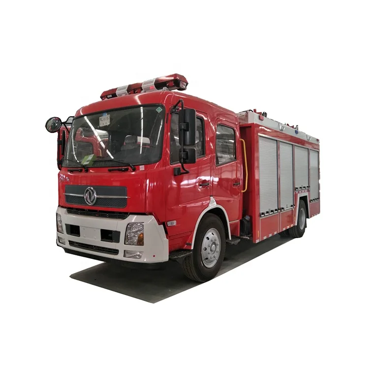 

Dongfeng 4x2 double cabin 6T water foam tank emergency rescue fire engine fighting truck