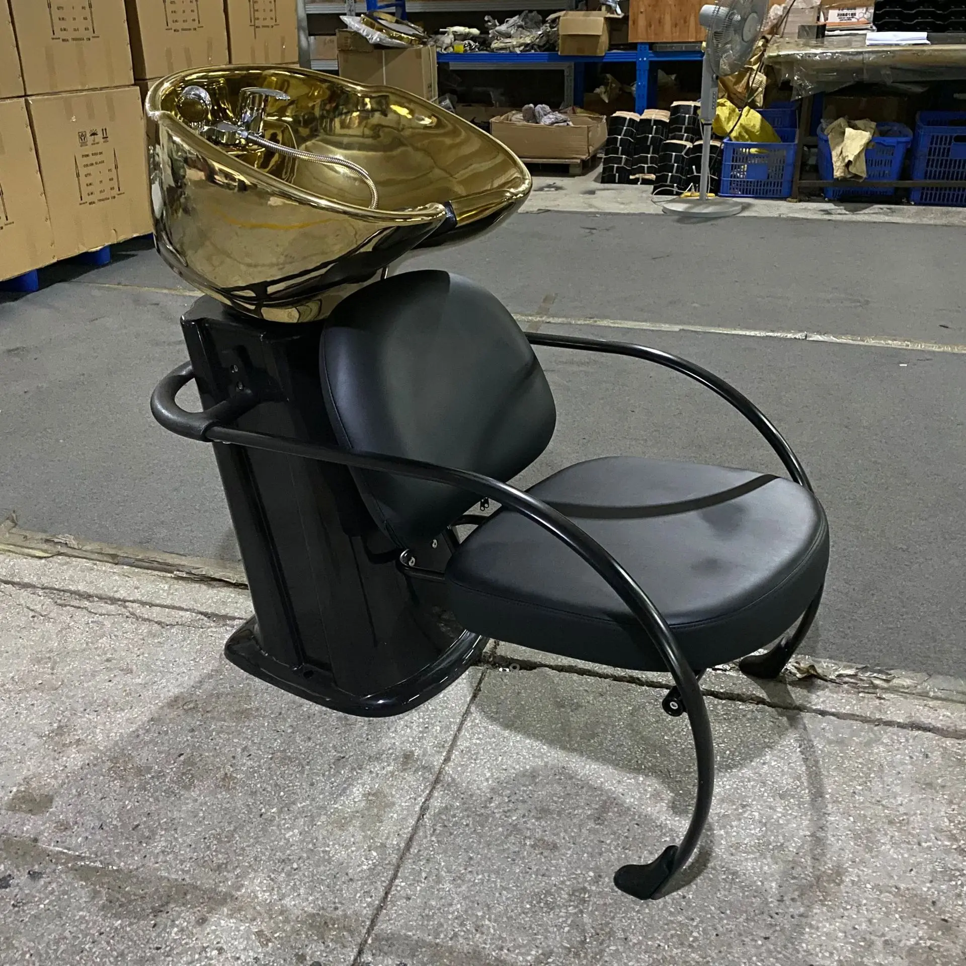 Sedia reclinabile, letto per shampoo, parrucchiere, parrucchiere speciale, salone di bellezza, lavaggio del letto, shampoo, seduta giapponese