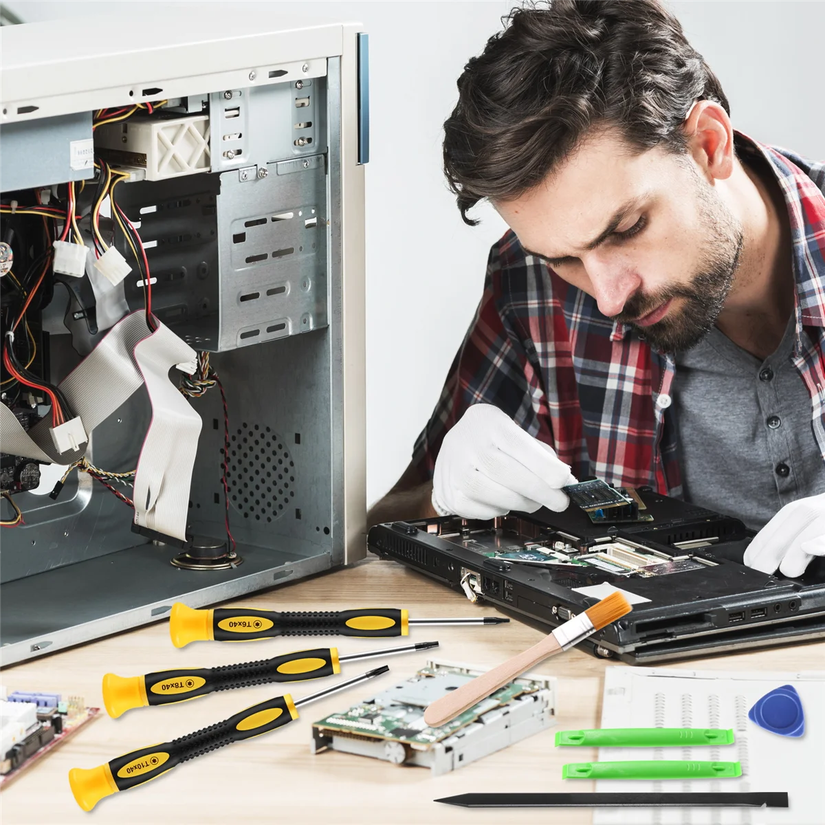 

8 шт./компл. Torx T8 T6 T10 H35 Набор отверток для открытия, набор инструментов для ремонта, отвертка для Xbox One Xbox 360 PS3 PS4JAS