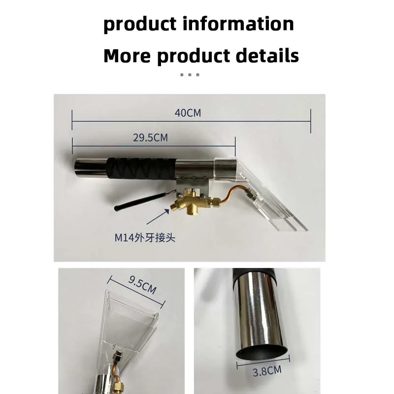 Estrattore di tappeti aspirapolvere per tappeti tappezzeria pulizia automatica di mobili strumento manuale aspirazione macchina utensile pulizia iniezione