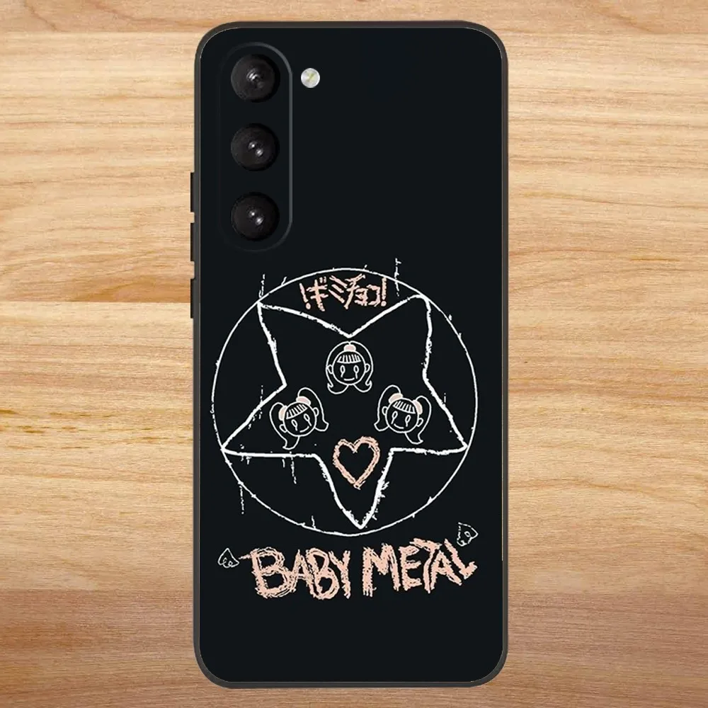 Singer B-Babymetal Phone Case for SamsungS24,S23,S22,S21,S20 Ultra Pro S10,S30Plus,20 Ultra Black Cover