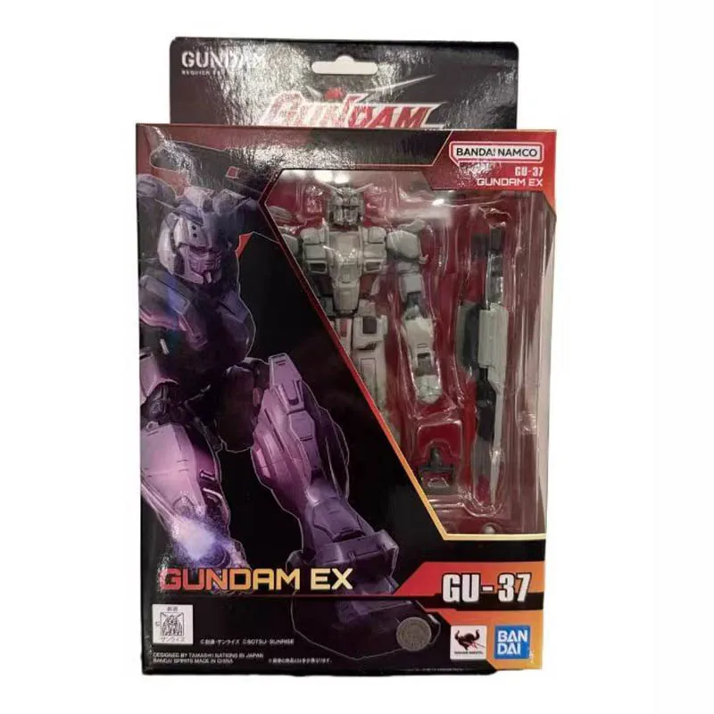 Bandai ของแท้ Gundam EX อะนิเมะรูป RX-78 [G]E Gundam EX สะสมอะนิเมะรุ่นของเล่นตกแต่งเด็กของขวัญ