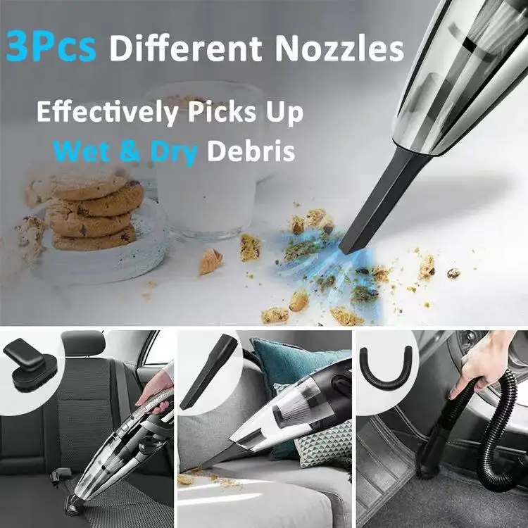 2025 New Handheld Vacuum Cleaner Multi-Function Integrated Machine Home Car Portable Wireless High Suction Gift