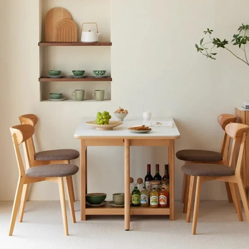 

Insolution Sticker Dinning Table Shelf Storage Scandinavian Modern Ethiopian Dinning Table Centerpieces Ottoman Mesas Furniture