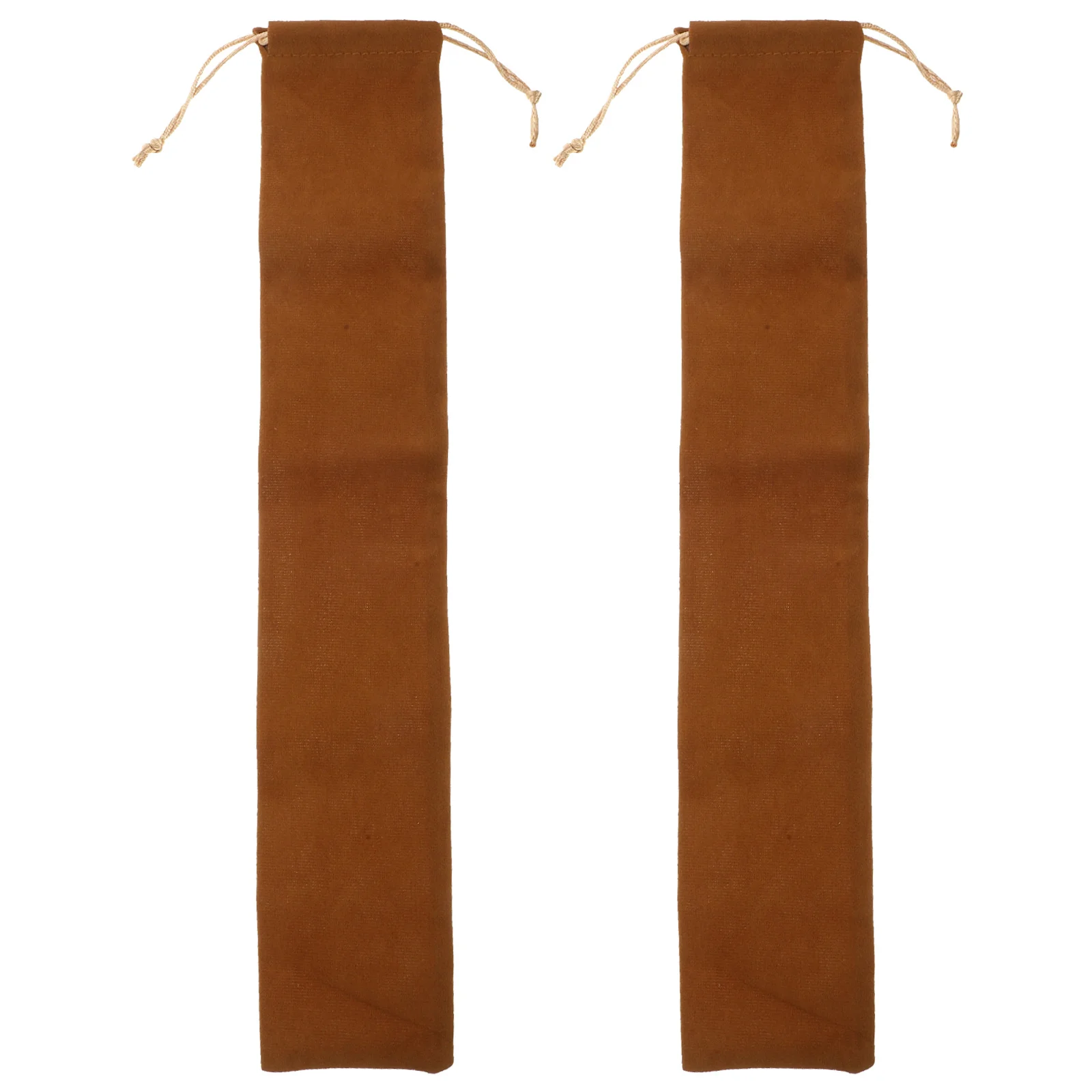 

2pcs Folding Hand Fan Pouch Lightweight Chinese Hand Fan Cover For Gift Wrapping Jewelry Storage Bags Organizer Case