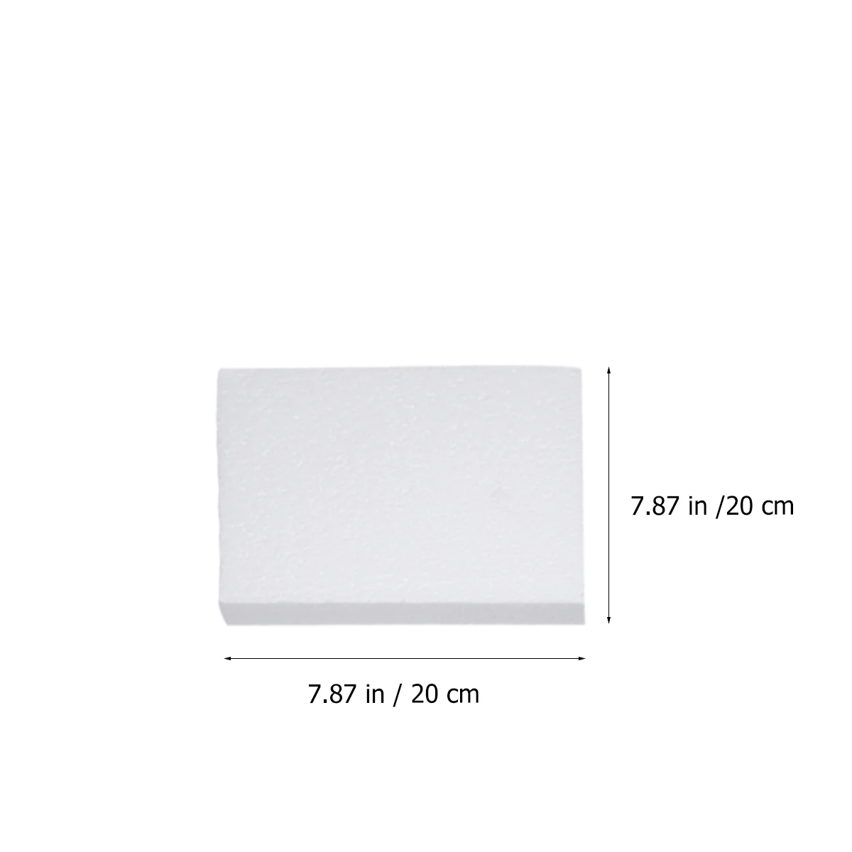 

20 Pcs Foam Block Whiteboard Boards Corkboard Brick Polystyrene Blocks for Craft Pad Nail