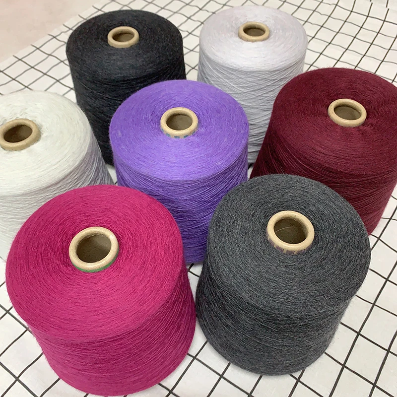 250g di filato di pura lana per lavorare a maglia 100% filato di cashmere lavorato a maglia all\'uncinetto maglione di lana filo per bambini sciarpa