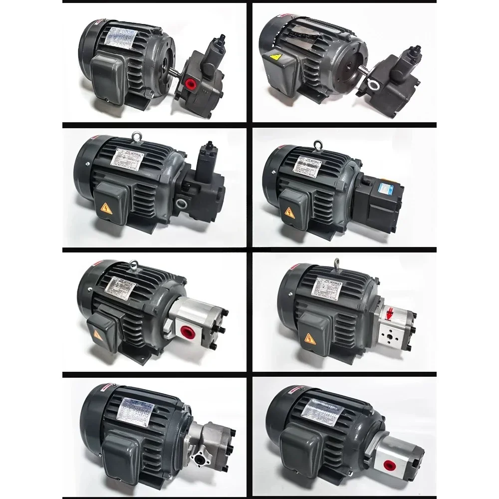 Hydraulic oil pump motor unit 0.75KW hydraulic motor 1.5KW/2.2//3kw/4KW/5.5kw motor oil pump