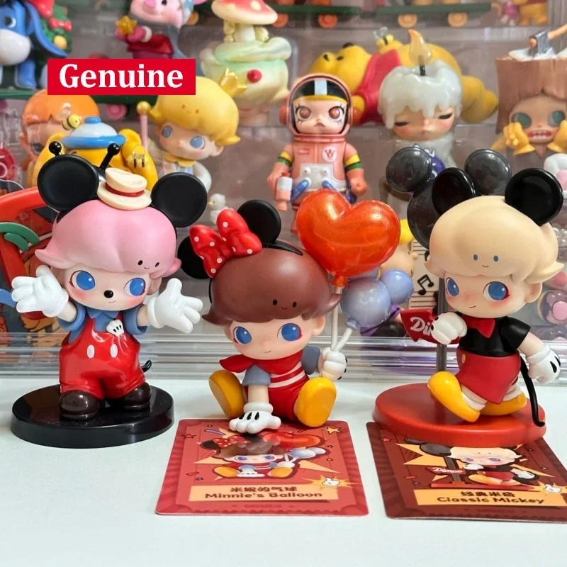 

Оригинальная серия POPMART Dimoo Disney для совместной работы, слепая коробка, фигурки, игрушки, милые украшения, загадочная коробка, детские подарки на день рождения