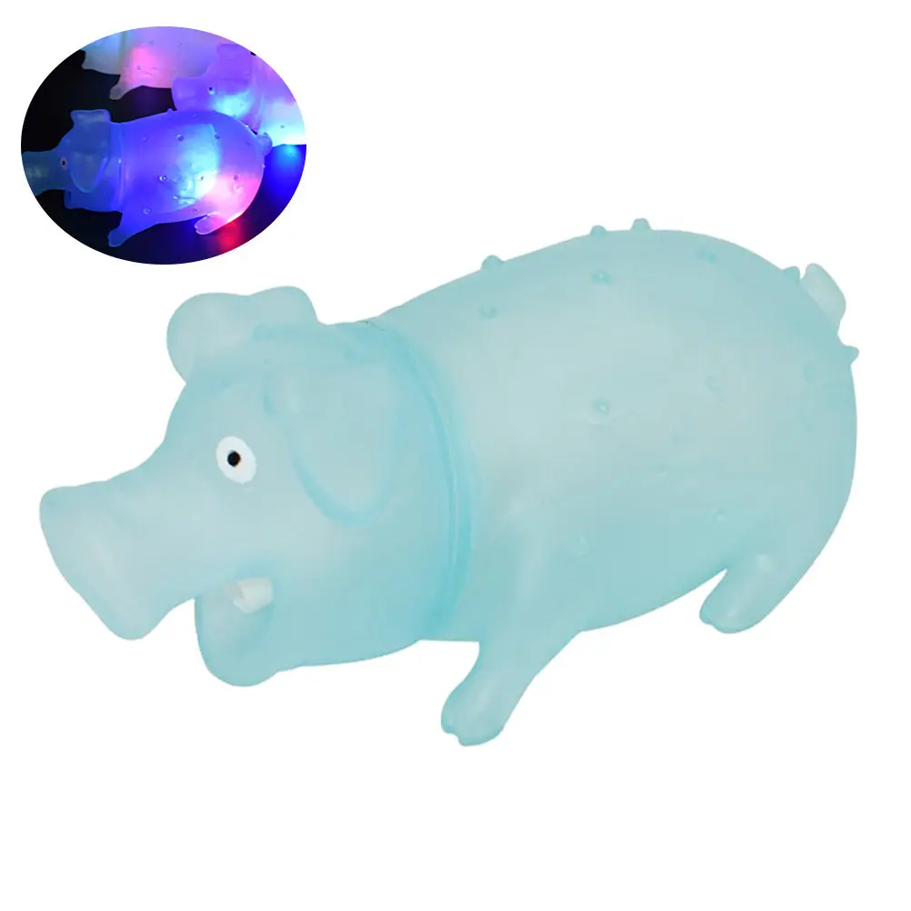 

Durable Toy Pig for Dogs Squeaky Pet Noise Animal Toys Anxiety Relief Screaming