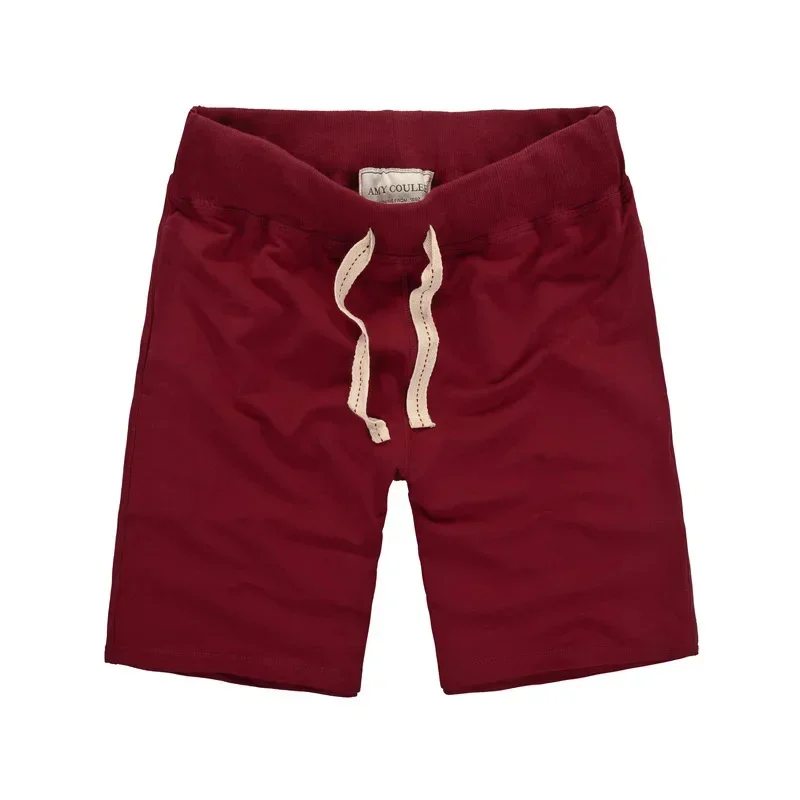 

Gray Cotton Shorts Men Summer Sport Fitness Gym Workout Jogger with Pocket High Quality Plus Size Home Casual Sweatshorts