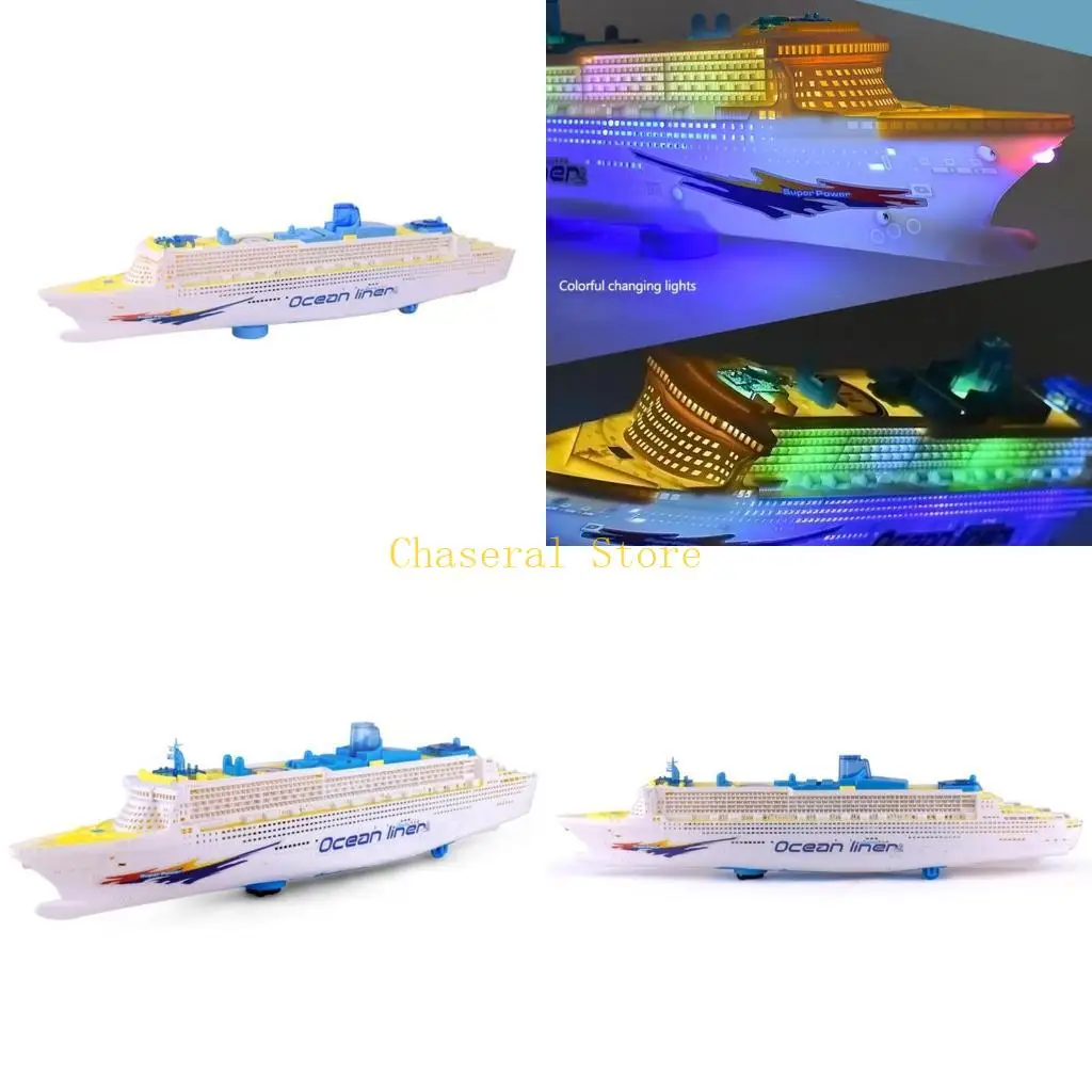 

E7CE Boat Detailed Vessel Ship Boat Play Toy for Kids Party Favor and Prize Gift