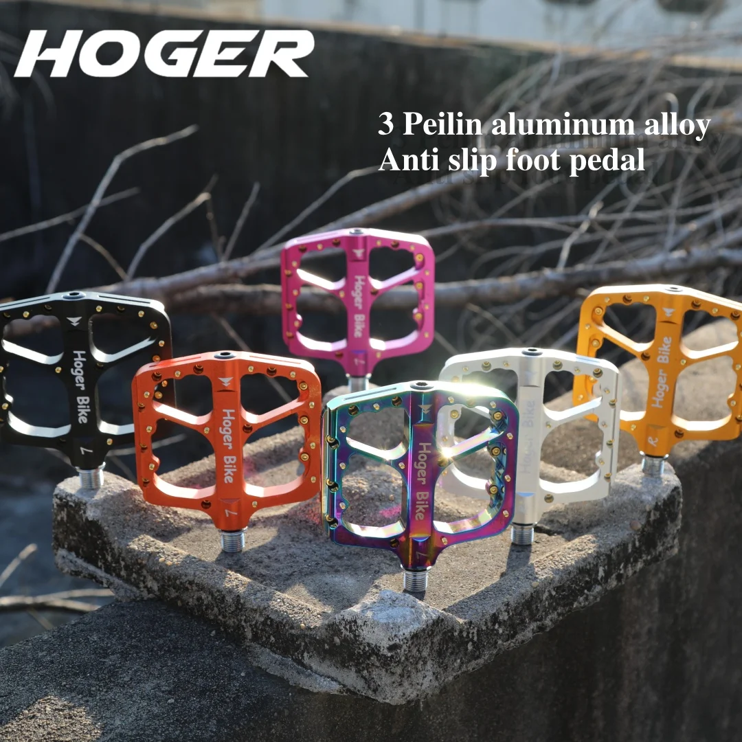 

HOGER HP20 Pedals Sepeda MTB Aluminum Alloy Non-slip Bicycle Pedal Bicycle Pedal Bicycle pedal