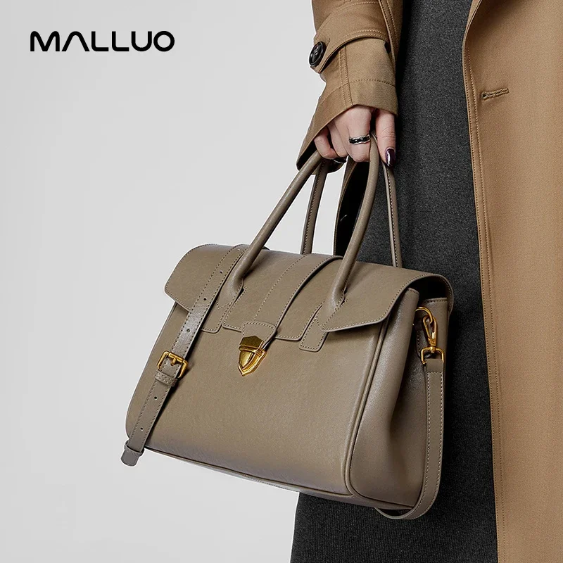 المرأة البقرة الجلدية الحقيقية الكلاسيكية حقائب كتف السيدات جلد البقر الطبيعي حقيبة الإناث تصميم غير رسمي الفاخرة التنقل حقيبة يد لسيدة